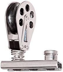 Picture of Schaefer Marine 705-92 Single Block with T-Track Slider for 1-1/4" Track