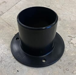 Picture of Sierra 18-9761B Sternflex Rigging Flange Black Outboard Cable Management