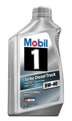 Picture of Mobil 122253 Delvac 1 ESP 5W-40 Full Synthetic Diesel Engine Oil - 1 Quart