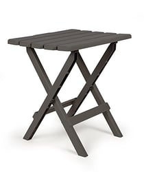 Picture of Camco 51885 Adirondack Style Folding Side Table Large Charcoal