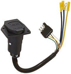 Picture of Valterra A10-7084VP 7-Way to 4-Way Trailer Wiring Adapter Harness 12 Inch