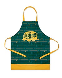 Picture of Camco 53122 Life is Better at the Campsite Kitchen Apron Green Grid RV Design