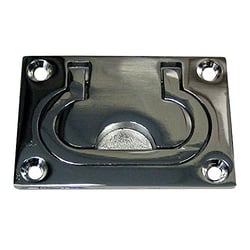 Picture of Whitecap Industries S-3364C Flush Pull Ring 3" x 2" Chrome Plated Brass