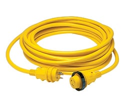 Picture of Marinco 199119 30 Amp 125V Power Cord Plus with LED Indicator - 50 Foot