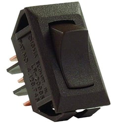Picture of JR Products 12645 12V SPDT Rocker Switch Brown