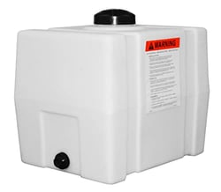 Picture of Buyers 82123909 30 Gallon Horizontal Square Polyethylene Reservoir Tank