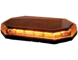Picture of Buyers 8891060 15-Inch Octagonal LED Mini Light Bar Amber Magnetic Mount