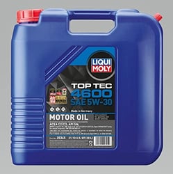 Picture of Liqui Moly 20345 Top Tec 4600 5W-30 Synthetic Motor Oil 20 Liter