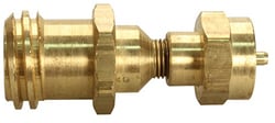Picture of JR Products 07-30205 Emergency Cylinder Adapter 1"-20 Female to Male Quick Connect