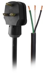 Picture of AP 1600564 30 Amp Right Angle Power Cord Pigtail 18 Foot
