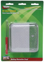 Picture of Valterra A10-1322VP RV Water Heater Screen Cover 4.5" x 4.5" Stainless Steel Mesh