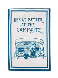Picture of Camco 53307 Life is Better at the Campsite RV Decorative Garden Flag