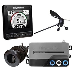 Picture of Raymarine T70216 i70s System Pack with Color Instrument Display and Transducers