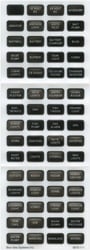 Picture of Blue Sea Systems 8214BSS DC Label Kit with 60 Waterproof Labels