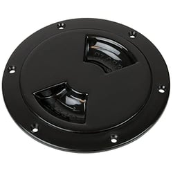 Picture of Sea-Dog Line 336345-1 Quarter-Turn Deck Plate with Internal Collar