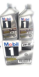 Picture of Mobil 124592 Mobil 1 Truck & SUV Full Synthetic Motor Oil 0W-20 6 Quarts