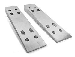 Picture of Bob's Machine 319-200000 Reversible Transom Wedges 5 Degree Marine Outboard Trim Kit