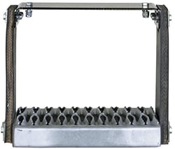 Picture of Buyers 5231112 Flexible Rubber Step with Treaded Steel Plate 12x11 Inch