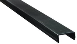 Picture of JR Products 11401 Elixir Style Rigid Screw Cover 8 Foot Black RV Trim