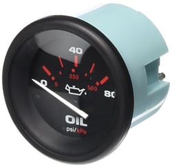 Picture of Seastar Solutions 57903P Amega 2" Oil Pressure Gauge 0-80 PSI Marine
