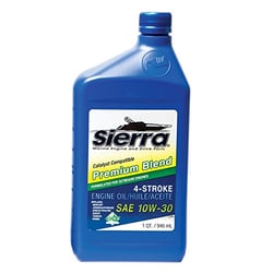 Picture of Sierra 18-9420CAT-2 4-Stroke Marine Engine Oil 10W-30 1 Quart