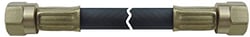 Picture of AP MER61336 LP Propane Hose 36 Inch 3/8 Inch Female Flare