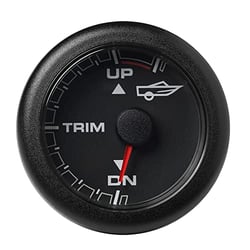 Picture of VDO Gauges A2C1065830001 OceanLink 52mm Engine Trim Gauge Black Bezel