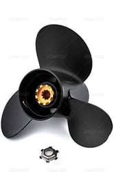 Picture of Solas 4511-145-19 Aluminum Propeller for Suzuki V6 Outboard 19 Pitch