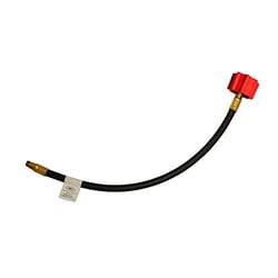 Picture of AP MER425H24P High Flow LP Gas Pigtail Hose 24" 1/4" Inverted Flare
