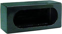 Picture of Buyers LB383 Single Oval Light Box Black Powder Coated Steel
