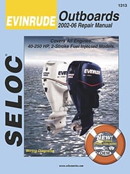 Picture of Sierra 18-01313 Seloc Marine Repair Manual Evinrude Outboard 2002-2014