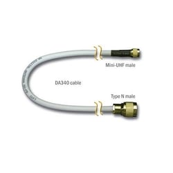 Picture of Digital Antenna 340-50NM 50' Low-Loss Coaxial Cable Type N Male to Mini-UHF Male