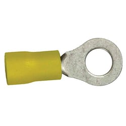 Picture of WirthCo 80857 Vinyl Ring Terminal 1/4" Stud 12-10 AWG 25-Pack