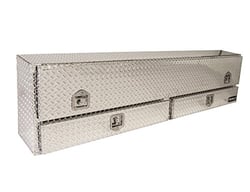 Picture of Buyers 1705641 Diamond Tread Aluminum Contractor Toolbox 72 Inch with Drawers
