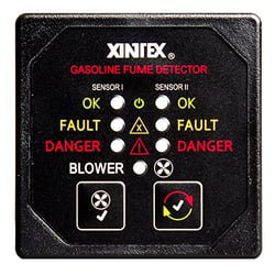 Picture of Fireboy G-2BB-R Dual Channel Gasoline Fume Detector with Blower Control