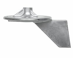 Picture of Sierra 18-6121Z Zinc Trim Tab Anode for Yamaha Counter Rotation Outboard Motors