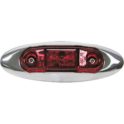 Picture of Anderson Manufacturing V168XR LED Clearance Side Marker Light with Chrome Bezel
