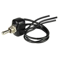 Picture of BEP Marine 1002003 Sealed Dipped Toggle Switch Off-(On) SPST 8" Wire Leads