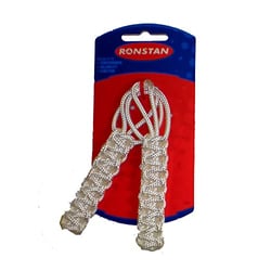 Picture of Ronstan RF6093M Snap Shackle Lanyard 3 Inch Pair White Nylon