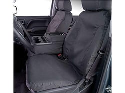 Picture of Covercraft SS8486PCCH Polycotton SeatSaver Custom Second Row Seat Covers Charcoal