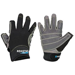 Picture of Ronstan CL740L Sticky Race Glove 3-Finger Black Large