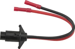 Picture of Attwood Marine 143656 Heavy-Duty Trolling Motor Connector 2-Wire 8-Gauge 12V Male Plug