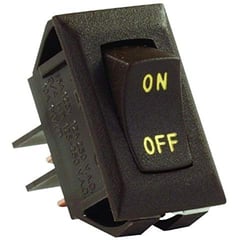 Picture of JR Products 12605 12V On/Off Rocker Switch - Brown