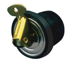 Picture of Sea-Dog Line 520092-1 Brass Baitwell Plug 1/2 Inch 2 Pack