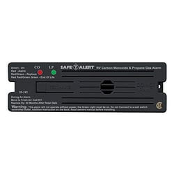 Picture of Safe-T-Alert 35-741-BL Combo Carbon Monoxide & Propane Gas Alarm Surface Mount Black 12V RV
