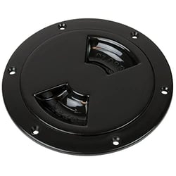 Picture of Sea-Dog Line 336355-1 Quarter-Turn Deck Plate with Internal Collar