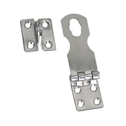 Picture of Whitecap Industries S0578C Fixed Safety Hasp Chrome Plated Brass 1" x 3"