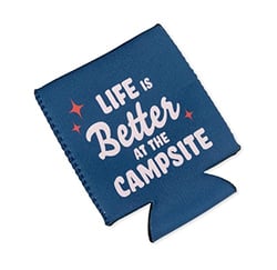 Picture of Camco 53478 Life Is Better At The Campsite Can Holder - 12 Oz Insulated Cooler