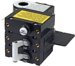 Picture of Blue Sea Systems 3106100 ELCI Main Circuit Breaker 30A 120V Double Pole