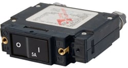 Picture of Blue Sea Systems 7540 C-Series Single Pole Circuit Breaker 5A Flat Rocker